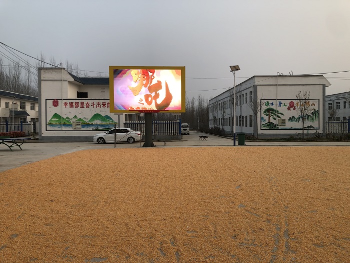 鎮(zhèn)江戶外led廣告牌，LED單柱戶外廣告牌